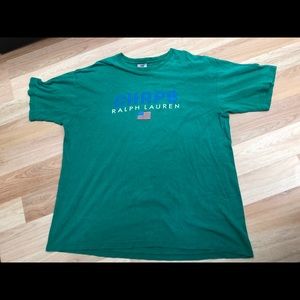 Vintage Chaps Ralph Lauren Spellout Tee